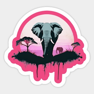 Elephant Sticker